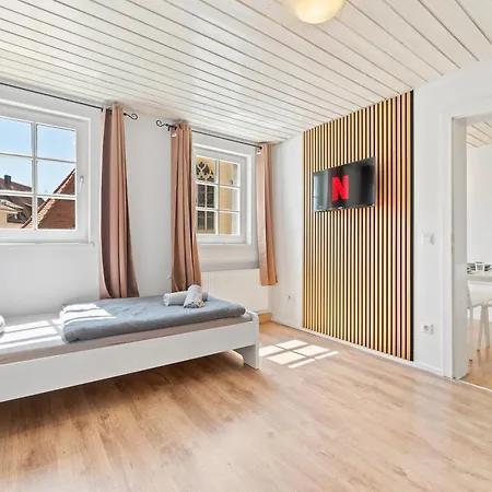 Grosszuegige Monteurwohnungen In Mit Smart Tv, Wifi, Parkplatz 内卡河畔文德林根